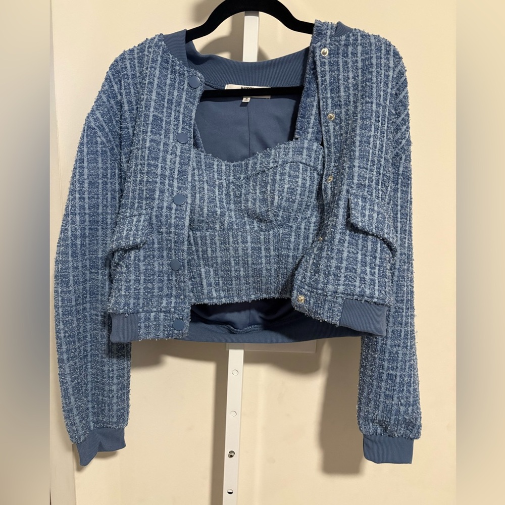 Women's Blue Jacket - Picture 9 of 10